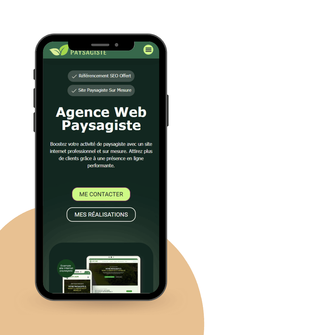 agence web creation site paysagiste