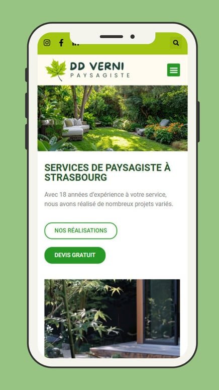 creer site internet de paysagiste